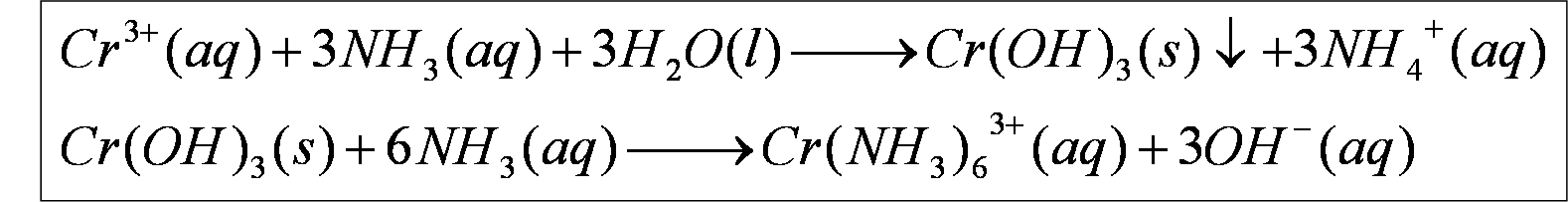 What is the formula for chromium (III) nitrate?